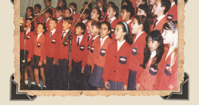 Coral Infanto-Juvenil da Calçados Azaleia na década de 1990